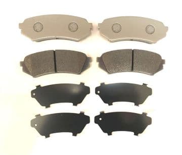 Toyota Land Cruiser Amazon 4.7 Petrol UZJ100 (01/1998-08/2007) - Rear Brake Pad Set With Shims (4)