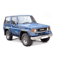 Toyota Land Cruiser LJ71 - 2.4L Turbo Diesel - 3 Door (1988-05/1993) UK / Import Models