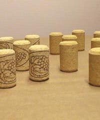 Agglomerate Wine Cork, No Print - #9x45mm (Bag of 50)