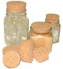 SL58 Short Length Tapered Cork Stopper (Bag of 10)