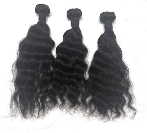 Brazilian natural loose wavy bundle