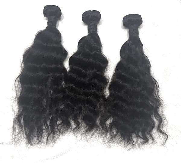 Brazilian natural loose wavy bundle