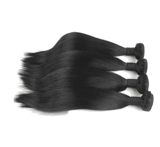 Brazilian Straight Virgin hair.