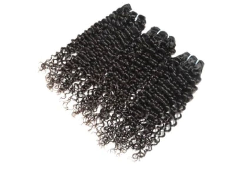 Cambodian curl human hair bundle.