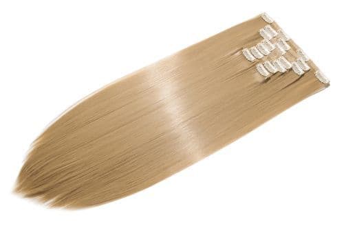 Clip Hair -Straight Blonde