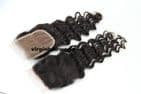 Human Hair Curly Closure