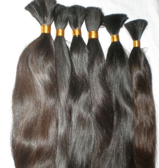 Indian Temple Straight Hair.