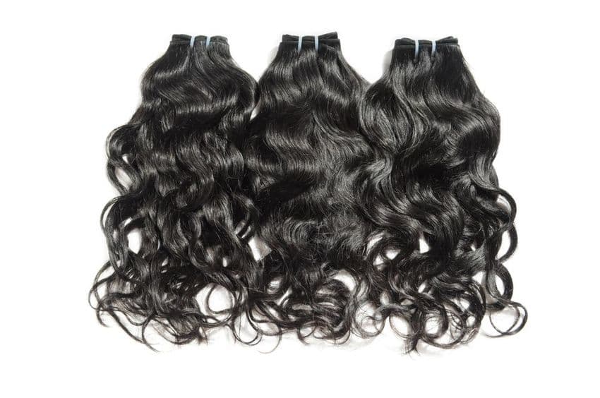 New Brazilian Virgin hair, Silky soft wavy pure human hair.