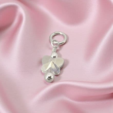 AB Crystal Butterfly Charm