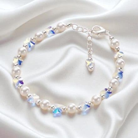 Adora Butterfly Wedding Bracelet