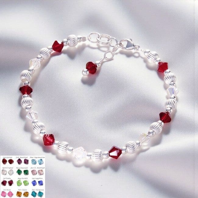 Amy Birthstone Bracelet | Jewels 4 Girls