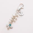 Angel Birthstone Bag Charm with Engraving | Jewels 4 Girls