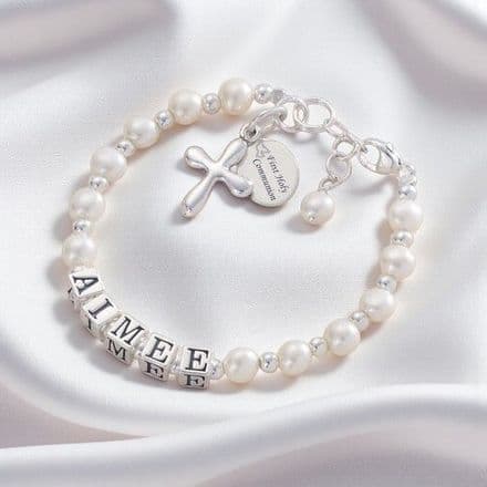 Any Name - Personalised First Holy Communion Bracelet