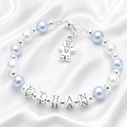 Baby Boys Personalised Bracelet