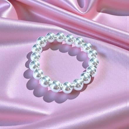 Beaded Single Stacker Ring