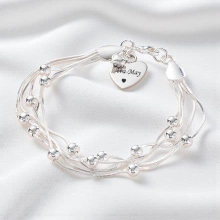 Beautiful Personalised Bracelet with Engraving