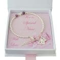 Birthstone Bracelet in Gift Box for Daughter, Mum etc | Jewels 4 Girls