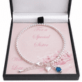 Birthstone Bracelet on Card Mount for Daughter, Sister etc | Jewels 4 Girls