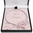 Birthstone Bracelet on Card Mount for Daughter, Sister etc | Jewels 4 Girls