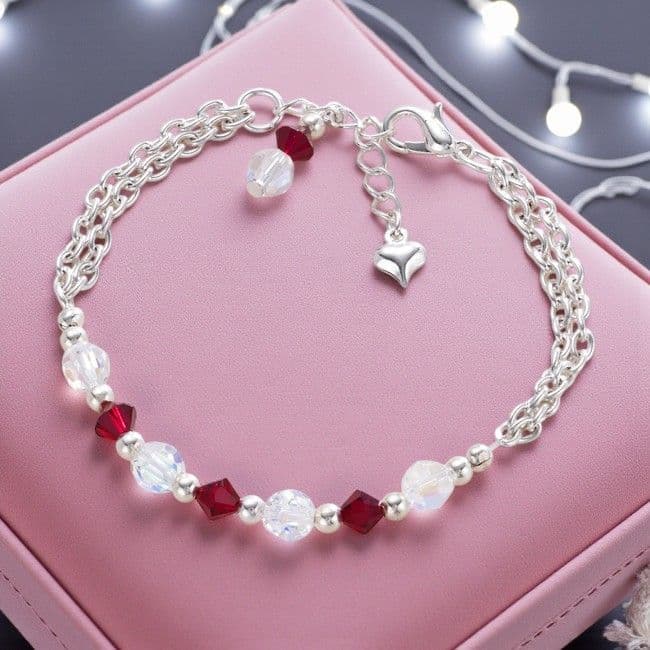 Birthstone Bracelet - Size Adjustable | Jewels 4 Girls