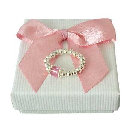 Birthstone Cube Ring