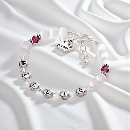 Birthstone Personalised Bracelet Premium