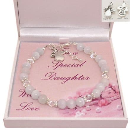Bracelet for Girl, Choice of Charm & Colour, for Daughter etc