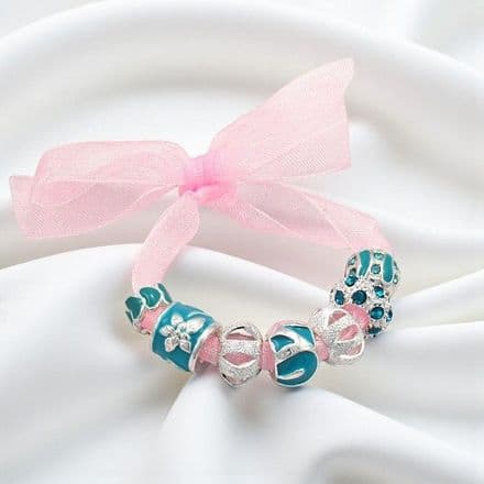 Charm Bead Set in Turquoise