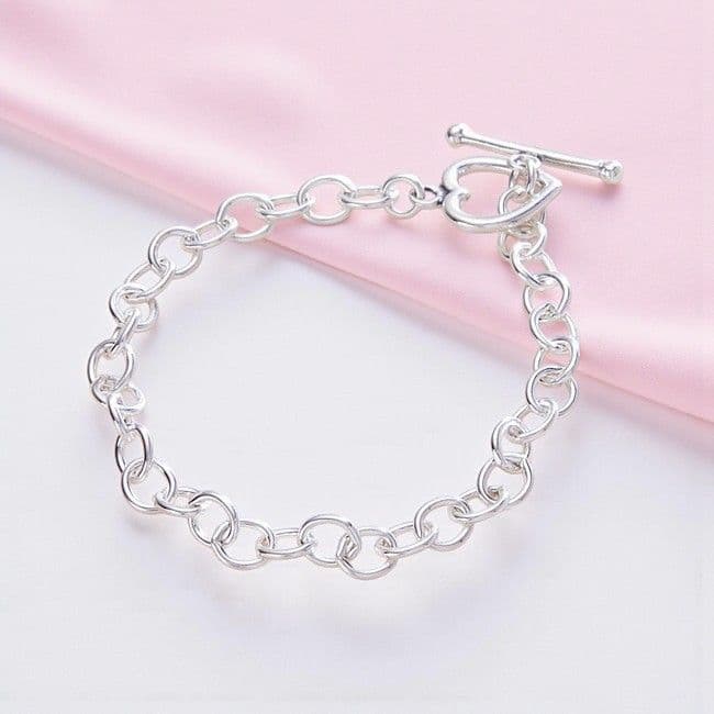Charm Bracelet - Sterling silver | Jewels 4 Girls