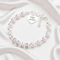 Christening Day Personalised Name Bracelet | Jewels 4 Girls