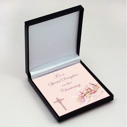 Christening Jewellery Gift Box with Card