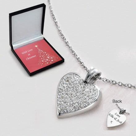 Christmas Necklace with Engraving