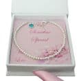 Delicate Birthstone Bracelet in Special Gift Box | Jewels 4 Girls