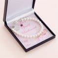 Engraved Bracelet for Bridesmaids or Flower Girl | Jewels 4 Girls