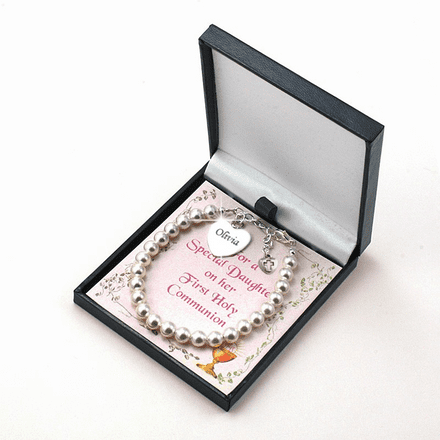 Communion bracelet personalized discount