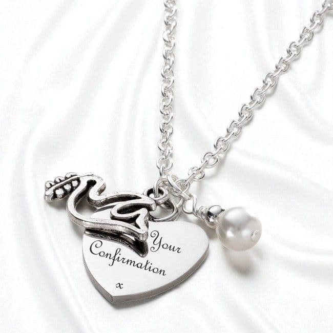 Engraved Confirmation Necklace | Jewels 4 Girls