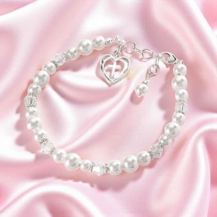 Faith Bracelet for Girls, Confirmation Day Gift