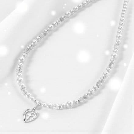 Faith Christening Necklace