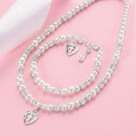 Faith Jewellery Set for First Holy Communion