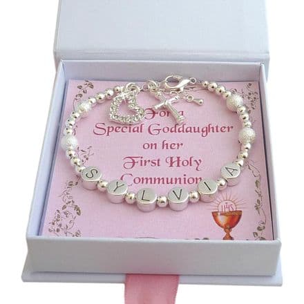 First Holy Communion Bracelets for Girls