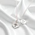 First Holy Communion Necklace with Engraved Tag | Jewels 4 Girls