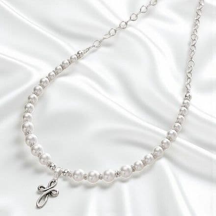 First Holy Communion Pearl Necklace - Purity