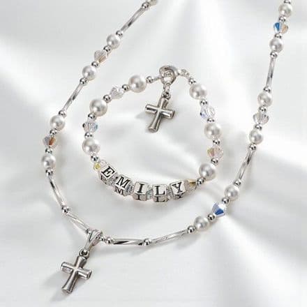 First Holy Communion Personalised Jewellery Set