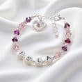 Girl's Name Bracelet with Swarovski Crystals | Jewels 4 Girls