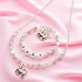 Girl's Personalised Jewellery Set,  Many Charms | Jewels 4 Girls