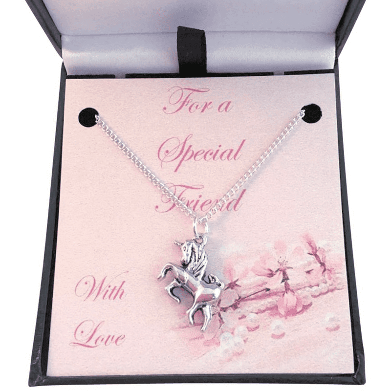 Girls Necklace with Unicorn, For Niece, Goddaughter etc| Jewels 4 Girls