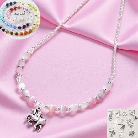 Girls Necklace - You choose pendant