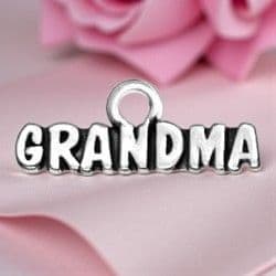 Grandma Charm, Sterling Silver