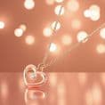 Heart Necklace in Rose Gold for Christmas | Jewels 4 Girls
