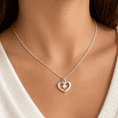 Heart Necklace in Silver for Christmas | Jewels 4 Girls